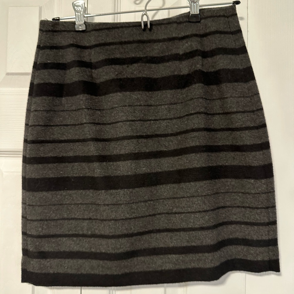 Wool j crew mini skirt